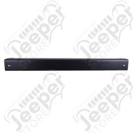 Bumper, Rear, Black; 97-06 Jeep Wrangler TJ