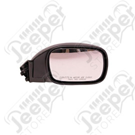 Door Mirror, Right, Black; 97-01 Jeep Cherokee XJ