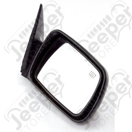 Door Mirror, Right, Black; 97-01 Jeep Cherokee XJ