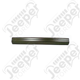 Bumper, Front, Black; 84-96 Jeep Cherokee XJ