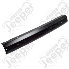 Bumper, Front, Black; 97-01 Jeep Cherokee XJ
