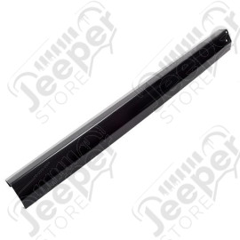 Bumper, Rear, Black; 97-01 Jeep Cherokee XJ