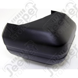 Bumper End Cap, Rear, Left; 84-96 Jeep Cherokee XJ