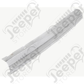 Bumper, Front, Chrome; 97-01 Jeep Cherokee XJ