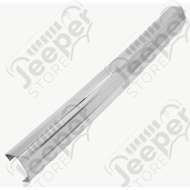 Bumper, Rear, Chrome; 97-01 Jeep Cherokee XJ