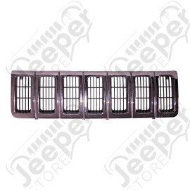 Grille Insert, Chrome; 96-98 Jeep Grand Cherokee ZJ