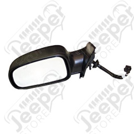 Door Mirror, Left, Remote, Power; 99-04 Jeep Grand Cherokee WJ