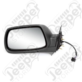 Door Mirror, Left, Remote, Power; 05-10 Jeep Grand Cherokee WK