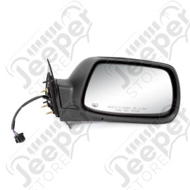 Door Mirror, Right, Remote, Power, Heated; 05-10 Grand Cherokee WK