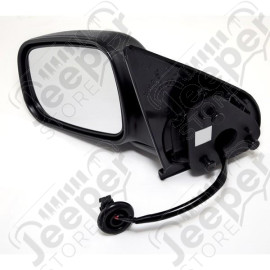 Door Mirror, Left, Power, Non-Heated; 99-04 Jeep Grand Cherokee WJ