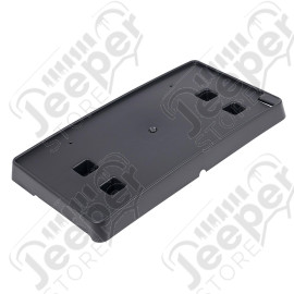 License Plate Bracket, Frnt Steel Bumper; 18-20 JL