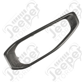 Applique, Left End Cap, Front Bumper; 18-20 JL/JT