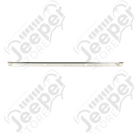Chrome Rear Bumper Trim, w park holes; 05-10 Jeep Grand Cherokee WK
