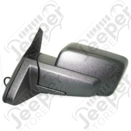 Door Mirror, Left, Power, Heated; 06-10 Jeep Commander XK