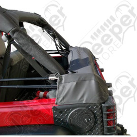Soft Top Storage Boot, Black Diamond; 07-18 Jeep Wrangler JK, 2 Door