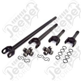 Axle Shaft Kit, Front, Wide Track; 82-86 Jeep CJ7/CJ8, for Dana 30