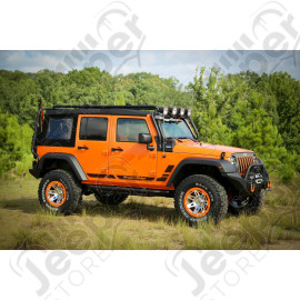 Decal Kit, Side Pair, Rugged Ridge; 07-18 Jeep Wrangler JK