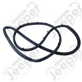 Door Seal, Left; 76-95 Jeep CJ/Wrangler YJ