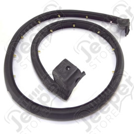 Door Seal, Right, Half Doors; 97-06 Jeep Wrangler YJ/TJ