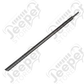 Door Glass Seal, Left, Outer; 97-06 Jeep Wrangler TJ