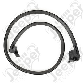 Door Seal, Front, Right, Half Doors; 07-18 Jeep Wrangler JK
