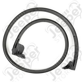 Door Seal, Front, Left, Half Doors; 07-18 Jeep Wrangler JK