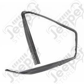 Door Glass Channel, Front, Left; 07-18 Jeep Wrangler JK