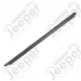 Door Glass Seal, Front, Right, Outer; 07-18 Jeep Wrangler JK