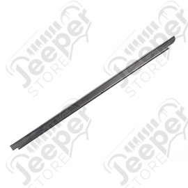 Door Glass Seal, Front, Left, Outer; 07-18 Jeep Wrangler JK