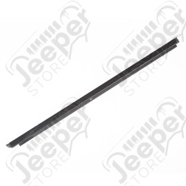 Door Glass Seal, Front, Left, Outer; 07-18 Jeep Wrangler JK