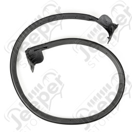 Door Seal, Rear, Left, Half Doors; 07-18 Jeep Wrangler JKU, 4 Door
