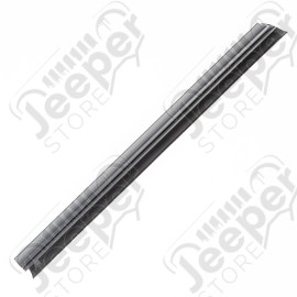 Door Glass Seal, Rear, Right, Inner; 07-18 Jeep Wrangler JKU, 4 Door