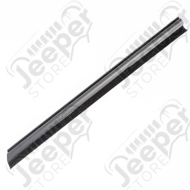Door Glass Seal, Rear, Right, Inner; 07-18 Jeep Wrangler JKU, 4 Door