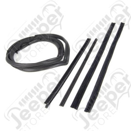 Door Seal Kit, Right; 87-95 Jeep CJ/Wrangler YJ