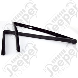 Door Glass Channel Seal, Rear, Right; 84-96 Jeep Cherokee XJ