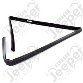 Door Glass Channel Seal, Rear, Left; 84-96 Jeep Cherokee XJ