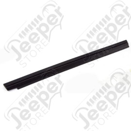 Door Glass Seal, Front, Left, Inner; 84-96 Jeep Cherokee XJ, 4 Door