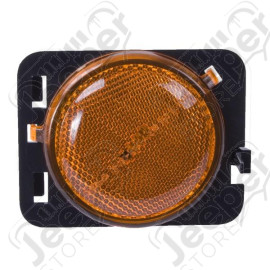 Side Marker Light Assembly, Right, Amber; 07-18 Jeep Wrangler