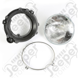 Headlight Assembly, Left; 97-06 Jeep Wrangler TJ