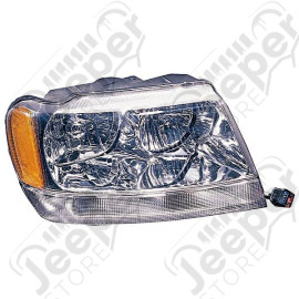 Headlight Assembly, Right; 99-04 Jeep Grand Cherokee WJ