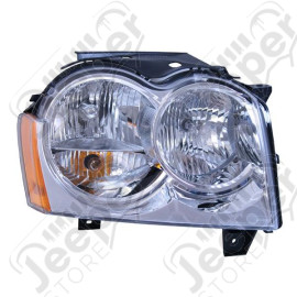Headlight Assembly, Right; 05-10 Jeep Grand Cherokee WK