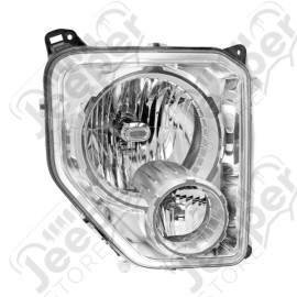 Headlight Assembly, Right, Fog Light; 08-10 Grand Cherokee/Liberty