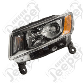 Headlight Assembly, Left; 14-16 Jeep Cherokee KL