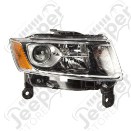 Headlight Assembly, Right; 14-16 Jeep Cherokee KL