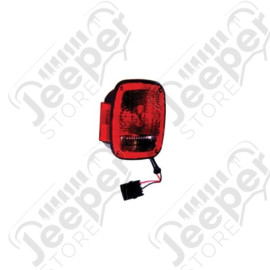 Tail Light Assembly, Right, Black; 91-97 Jeep YJ/TJ Wrangler