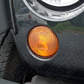 Parking Light Assembly, Right Amber; 07-13 Jeep Wrangler JK