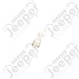 Light Bulb, W5W; 97-19 Jeep TJ/JK/LJ/XJ/KL/WJ/WK/XK/MK/KK/KJ