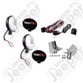Light Mount Kit, Windshield; 97-06 Jeep Wrangler TJ