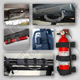 Roll Bar Accessory Kit, Interior; 07-18 Jeep Wrangler JK
