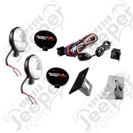 Light Mount Kit, Windshield; 07-18 Jeep Wrangler JK